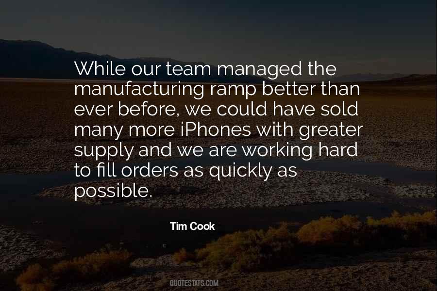 Working On A Team Quotes #539710