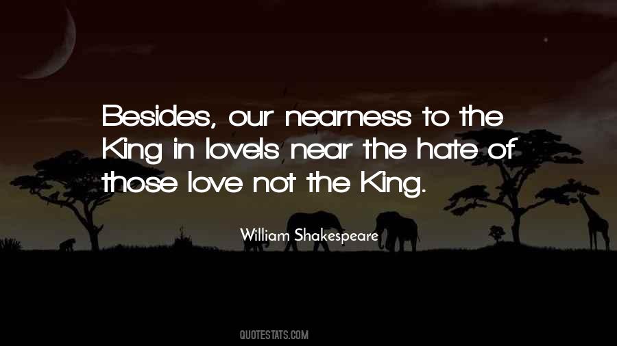 Hate Not Love Quotes #328347