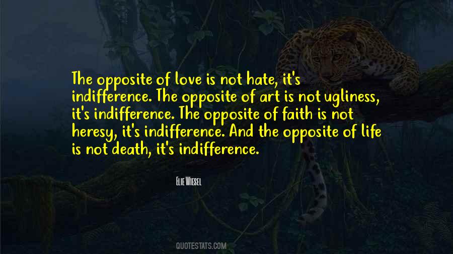 Hate Not Love Quotes #64092