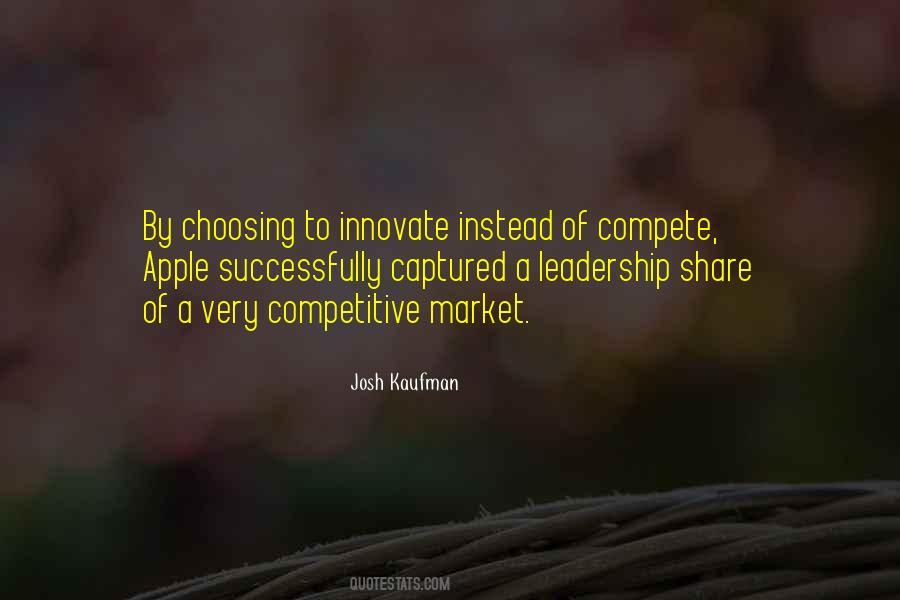 Quotes About Market Leadership #1647733