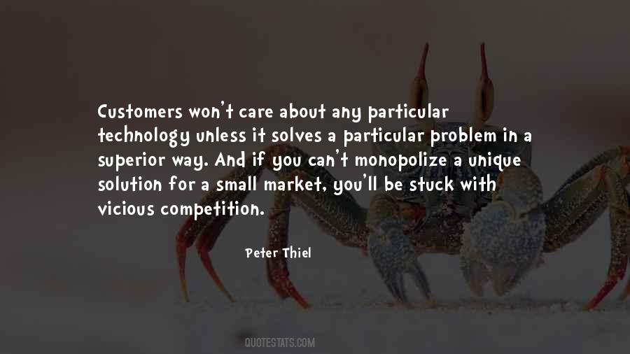 Quotes About Market Competition #176485