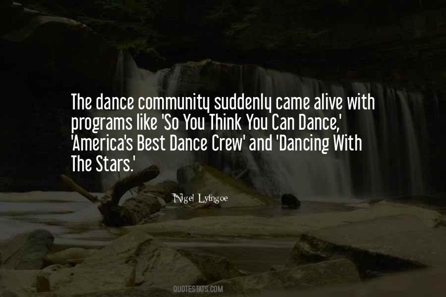 Best Dancing With The Stars Quotes #1280724