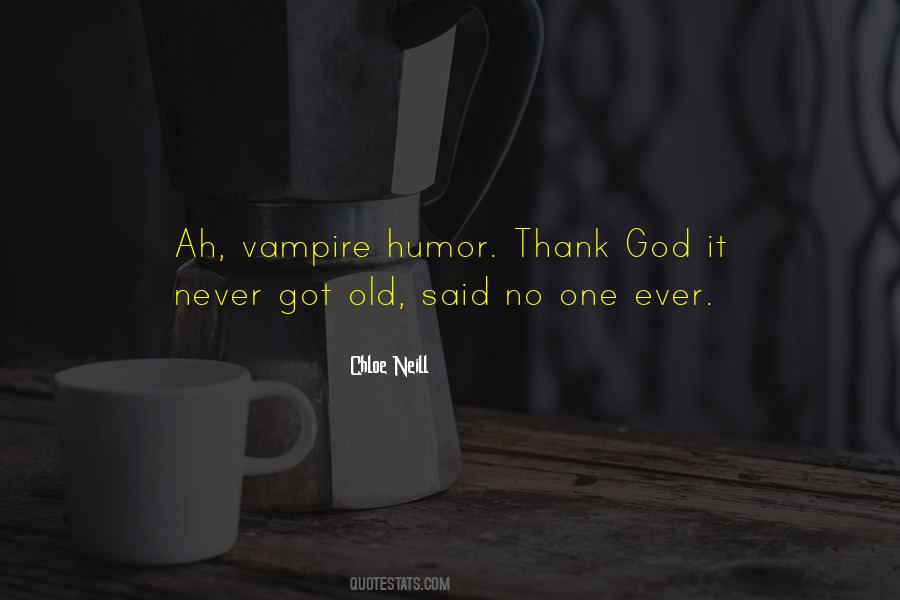 Humor Vampire Quotes #302986