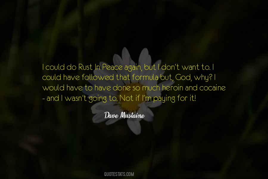 Best Dave Mustaine Quotes #144721