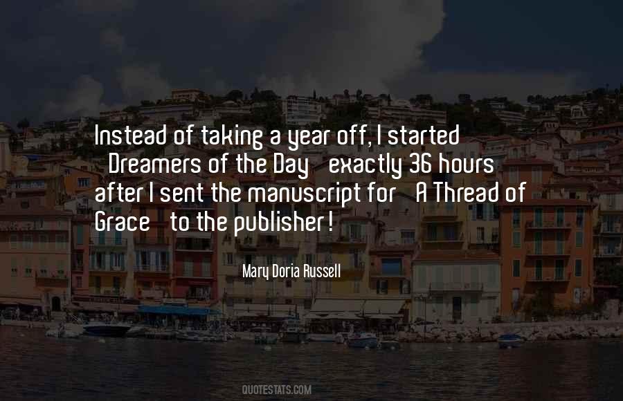 Mary Russell Quotes #39812