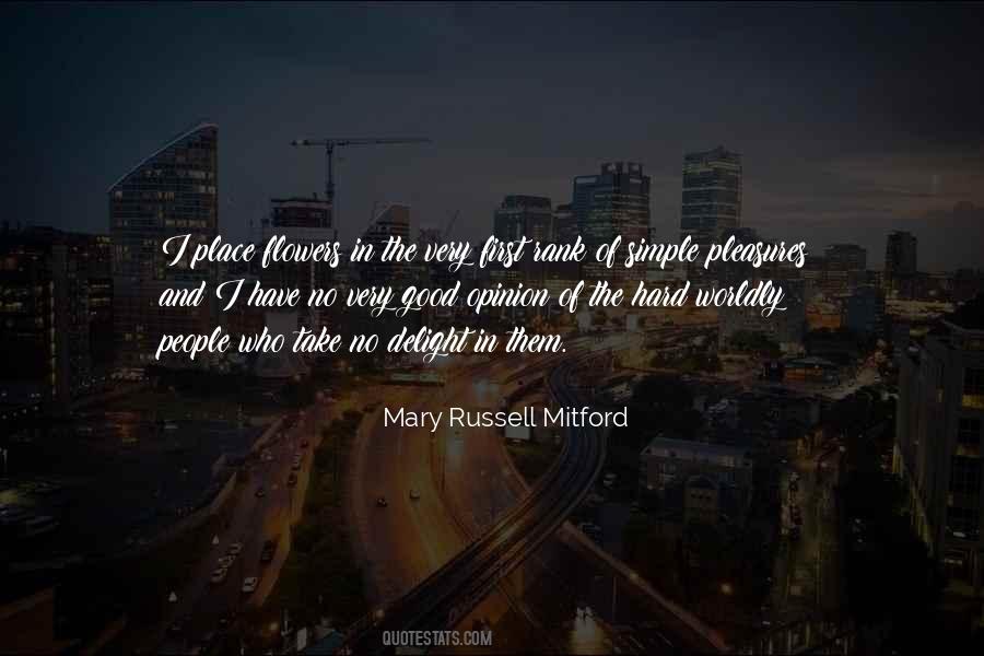 Mary Russell Quotes #93052