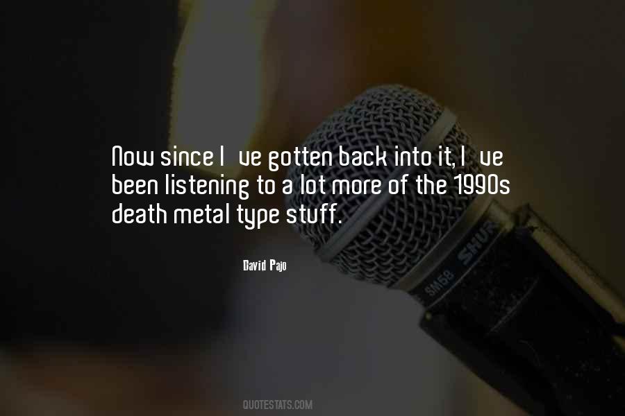 Best Death Metal Quotes #764989