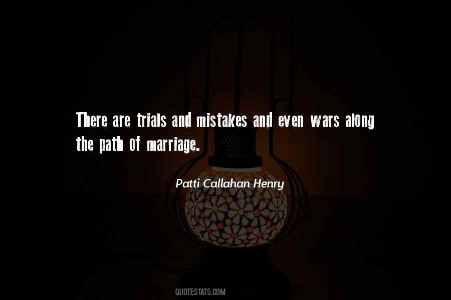 Quotes About The Trials Of Marriage #1310767