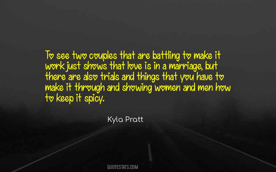 Quotes About The Trials Of Marriage #875684
