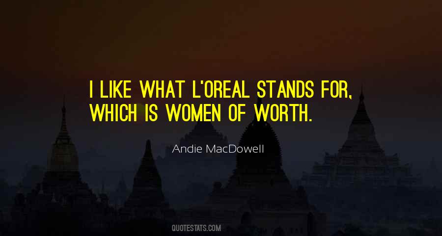 Women Worth Quotes #275967