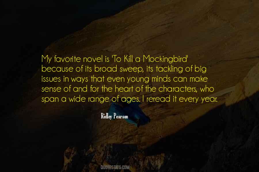 Kill A Mockingbird Novel Quotes #1632168