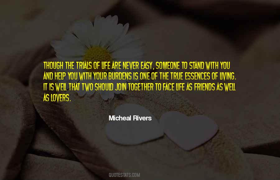 Quotes About The Trials Of Love #210575