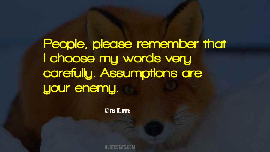 Choose Your People Carefully Quotes #1513103