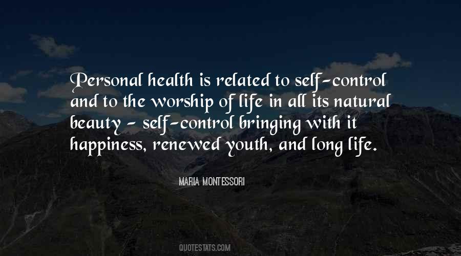 Personal Health Quotes #406221