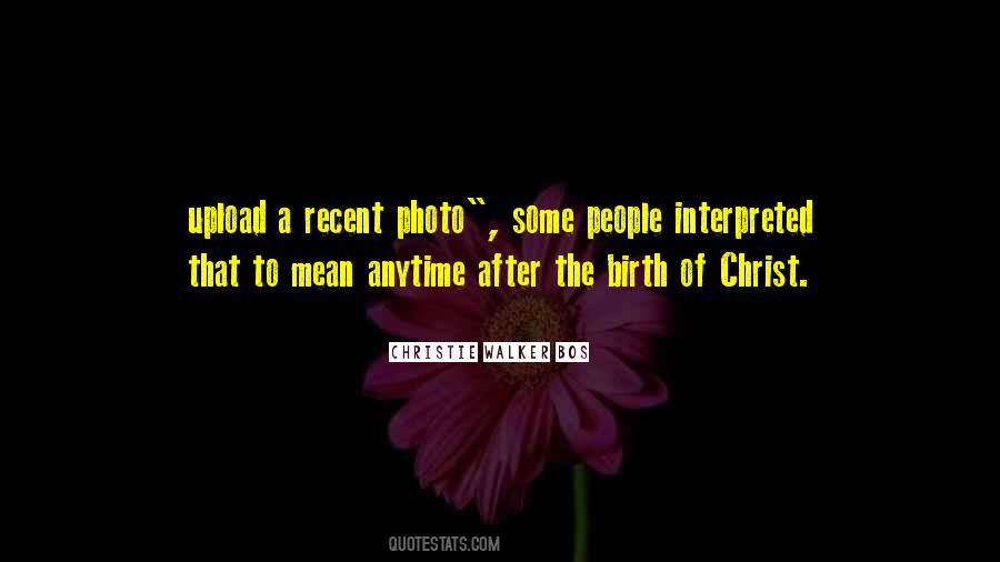 Christ S Birth Quotes #4775