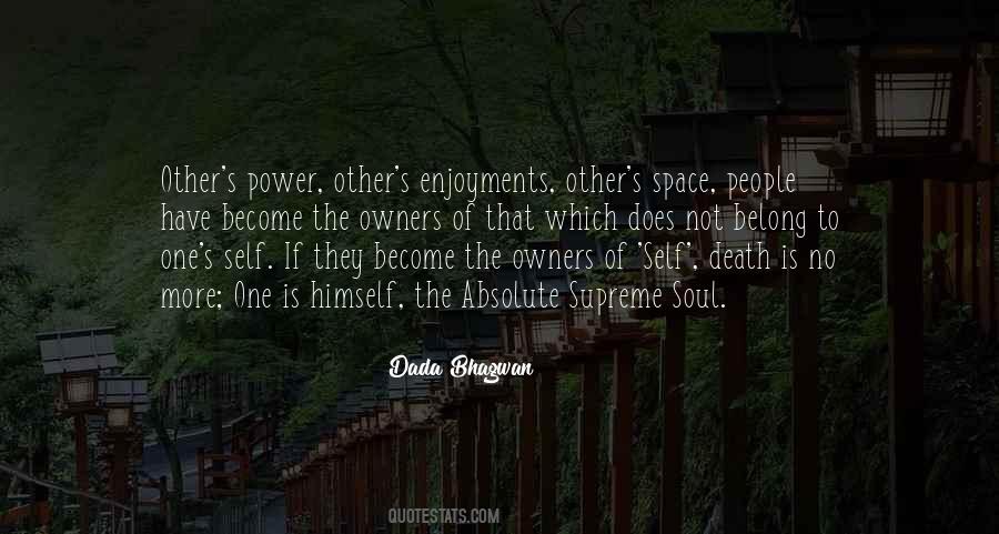 Space For The Soul Quotes #1268473
