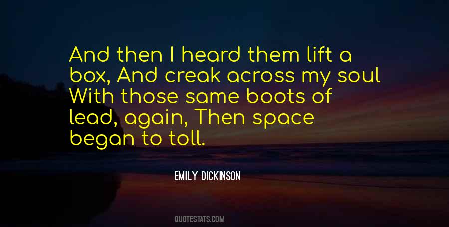 Space For The Soul Quotes #66758