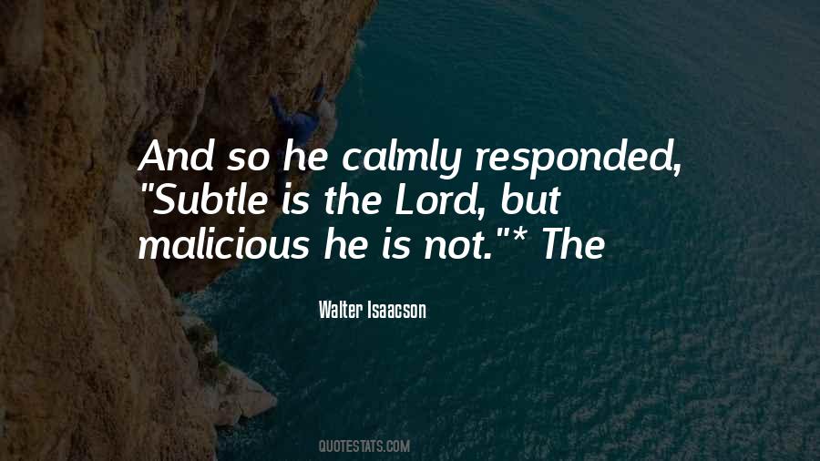 Is Not The Quotes #1783646
