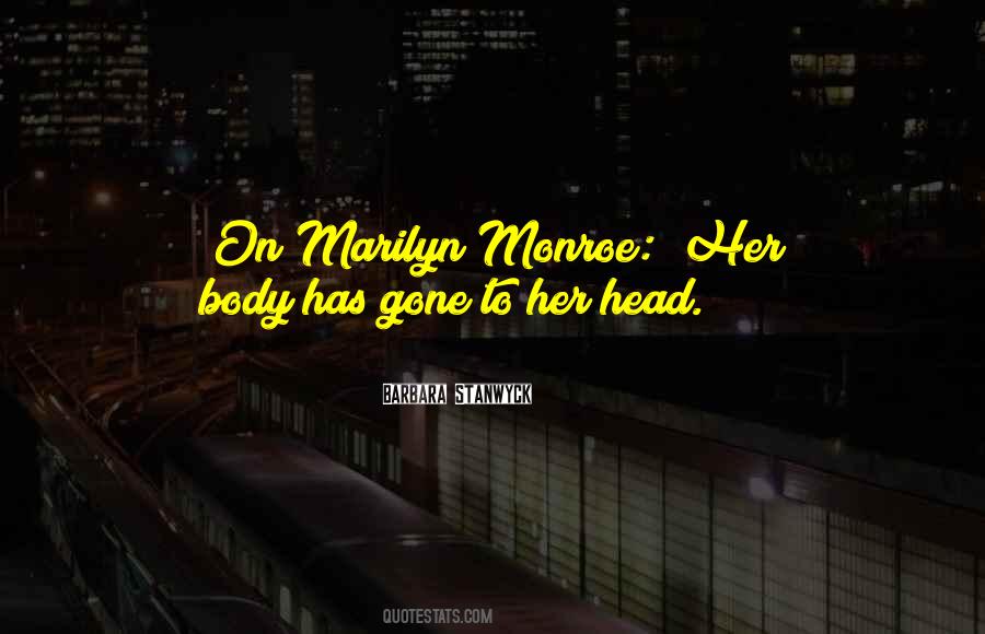 Quotes About Marilyn #1116337