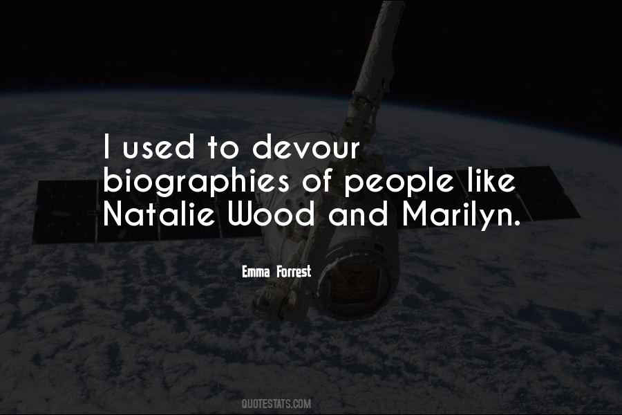 Quotes About Marilyn #1322586