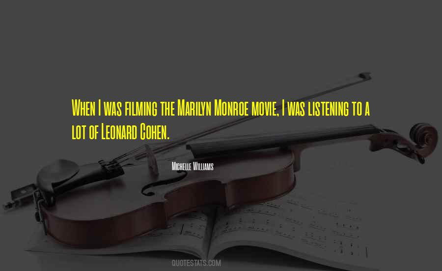 Quotes About Marilyn #1869823