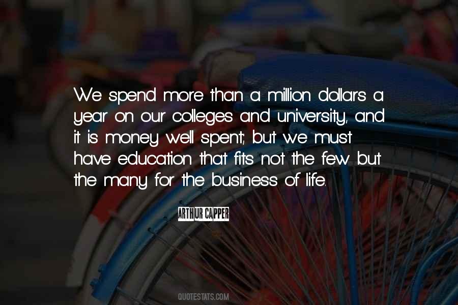 Business Education Quotes #1557605