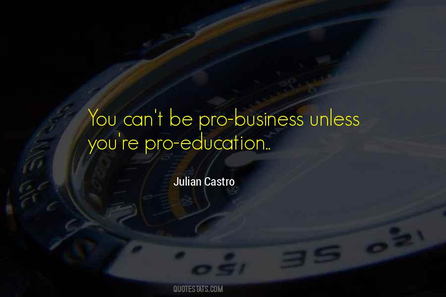 Business Education Quotes #1572560