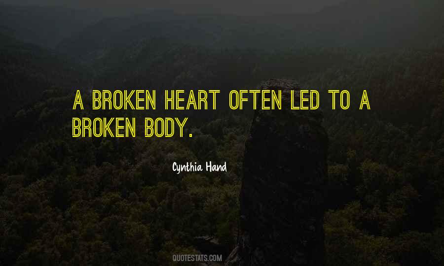 Broken Body Quotes #355173