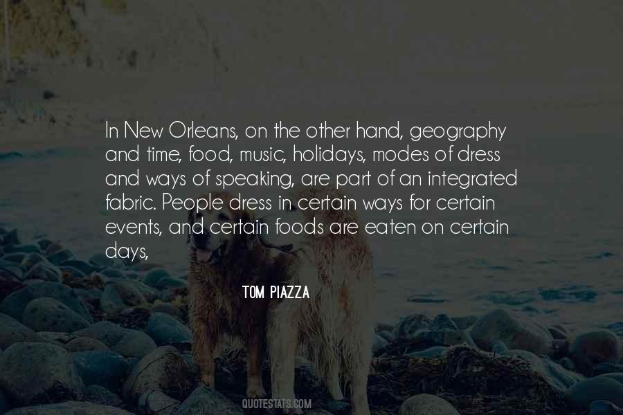 New Orleans Food Quotes #906118