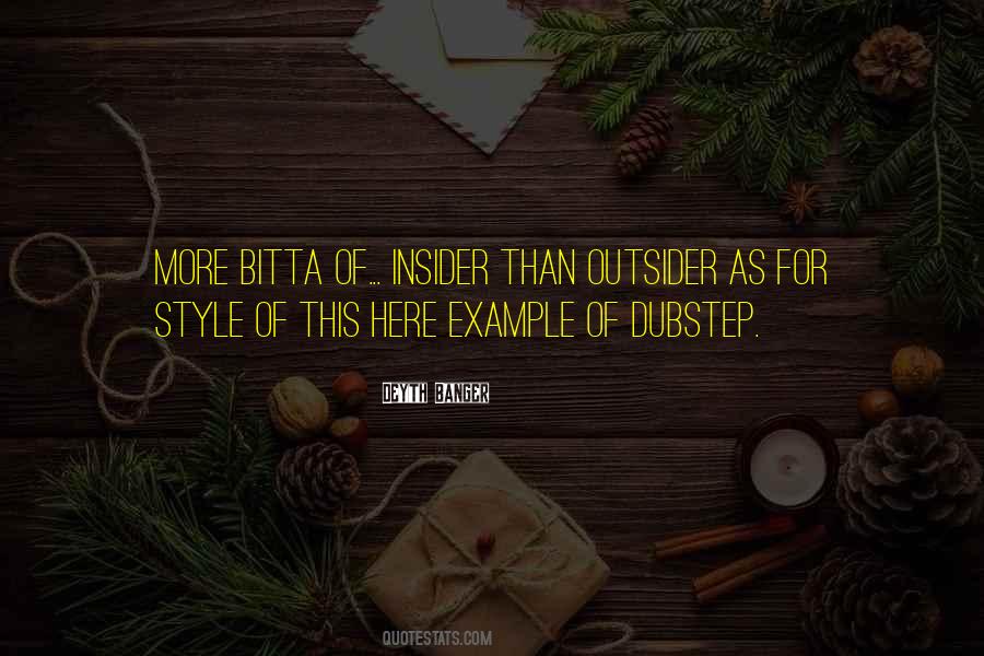 Best Dubstep Quotes #301963