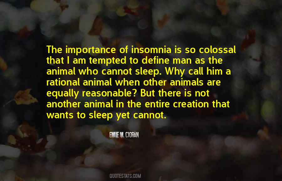 Sleep Insomnia Quotes #608808