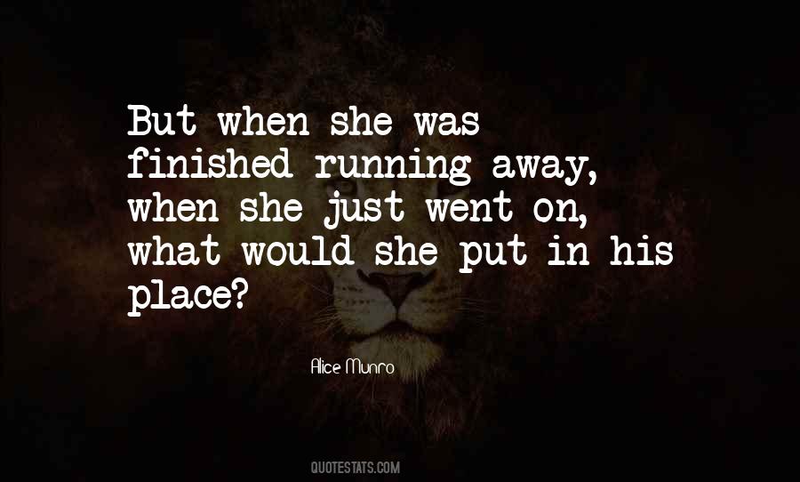 On Running Quotes #49824