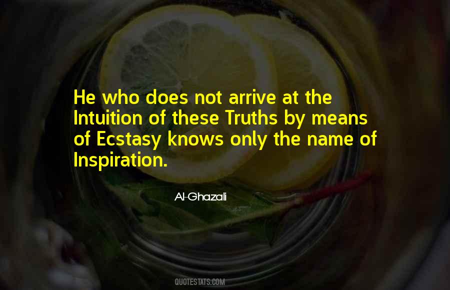 Best Ecstasy Quotes #44157