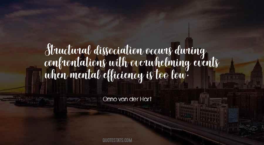 Structural Dissociation Quotes #3836