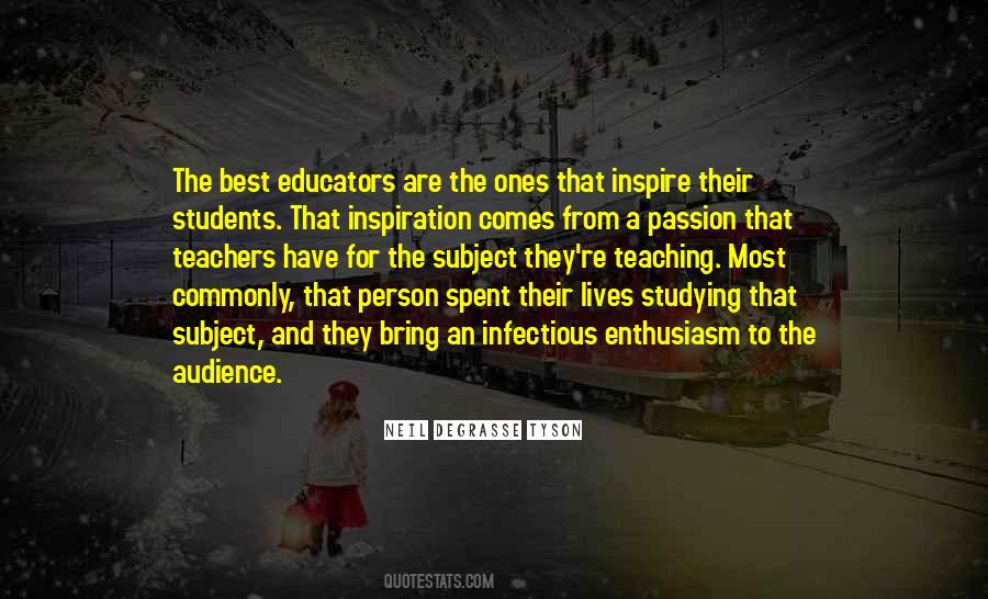 Teacher Inspiration Quotes #528195