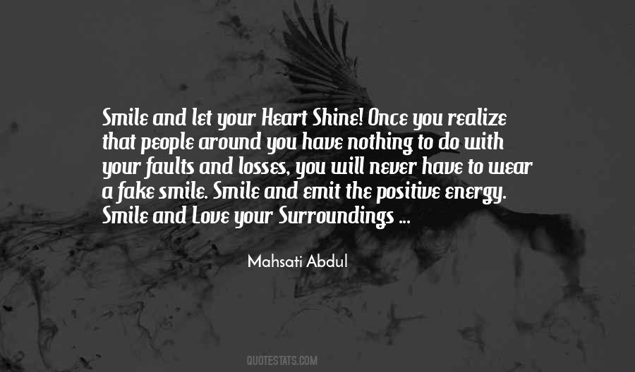 Smile And Shine Quotes #1215407