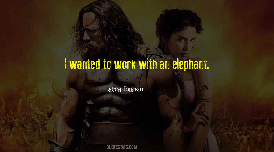 Best Elephants Quotes #126975