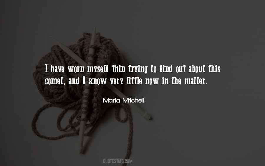 Quotes About Maria Mitchell #42916