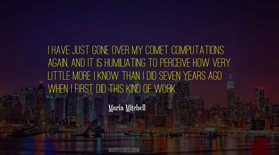 Quotes About Maria Mitchell #73071