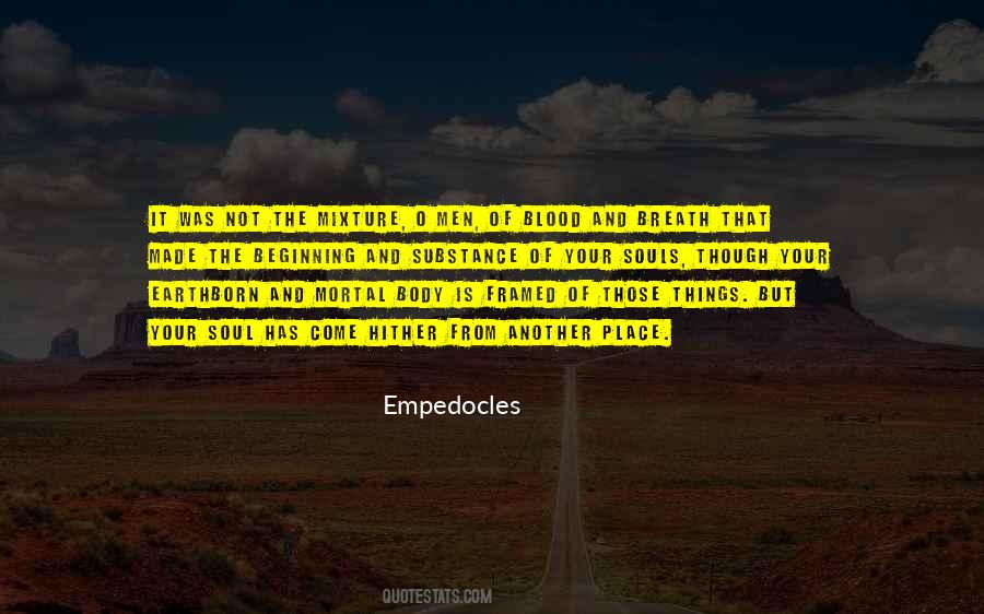 Best Empedocles Quotes #450145