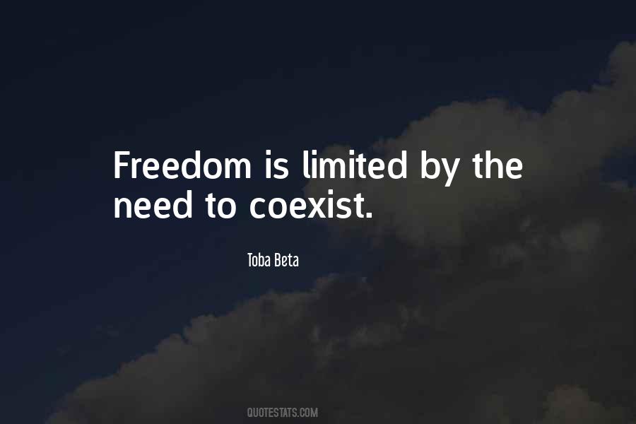 Freedom Is Quotes #1220885