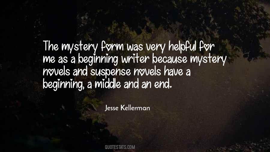 Suspense Novels Quotes #227090