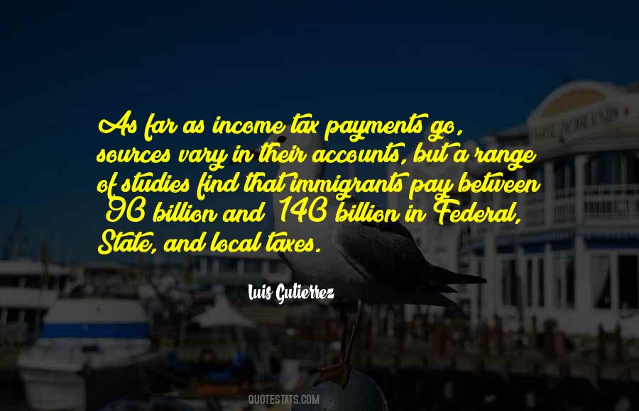 Federal Taxes Quotes #1391236