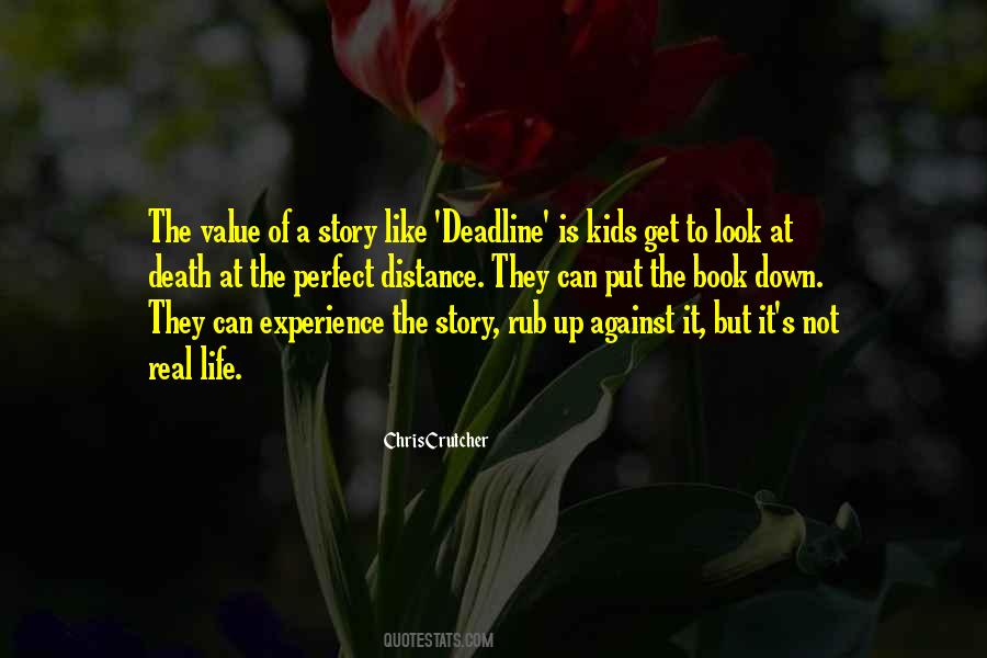 Value Life Death Quotes #1167183