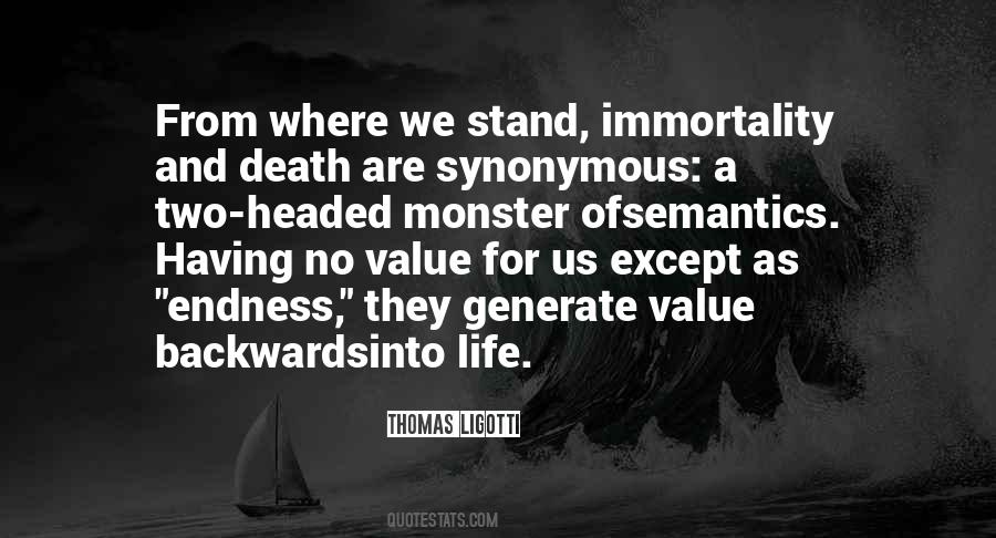 Value Life Death Quotes #1496170