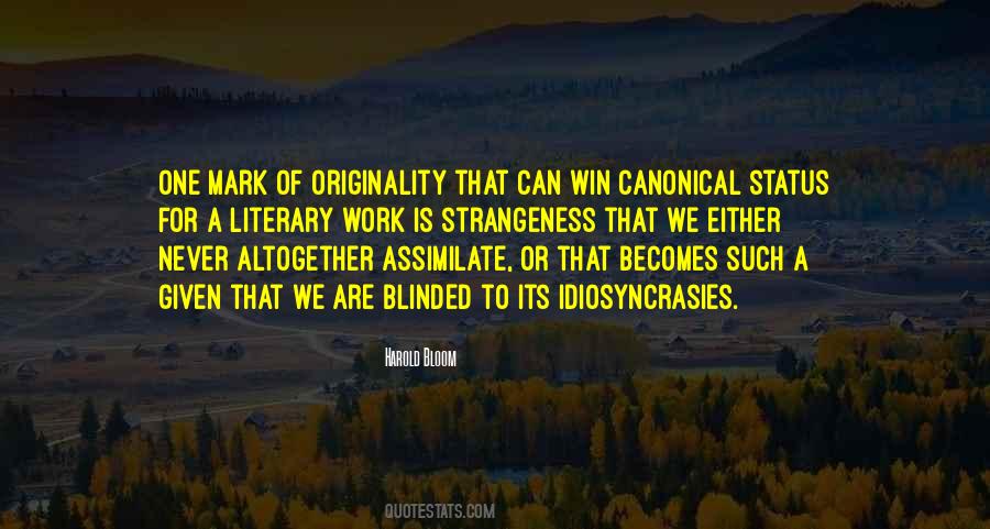 Literary Status Quotes #743063