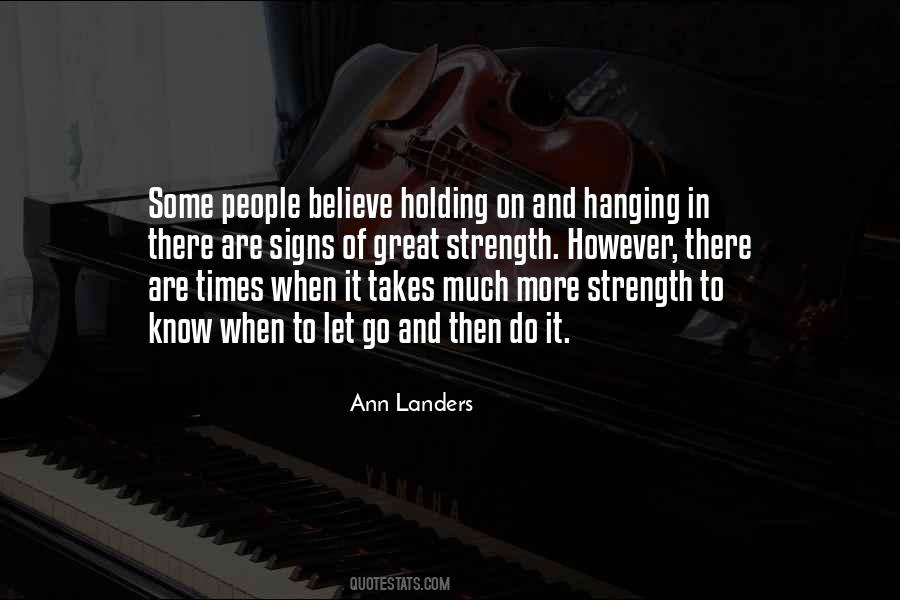 Believe In Signs Quotes #1199796