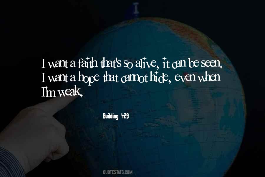 Building Faith Quotes #756618