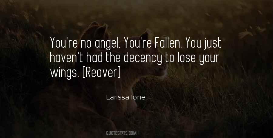 Best Fallen Angel Quotes #267754