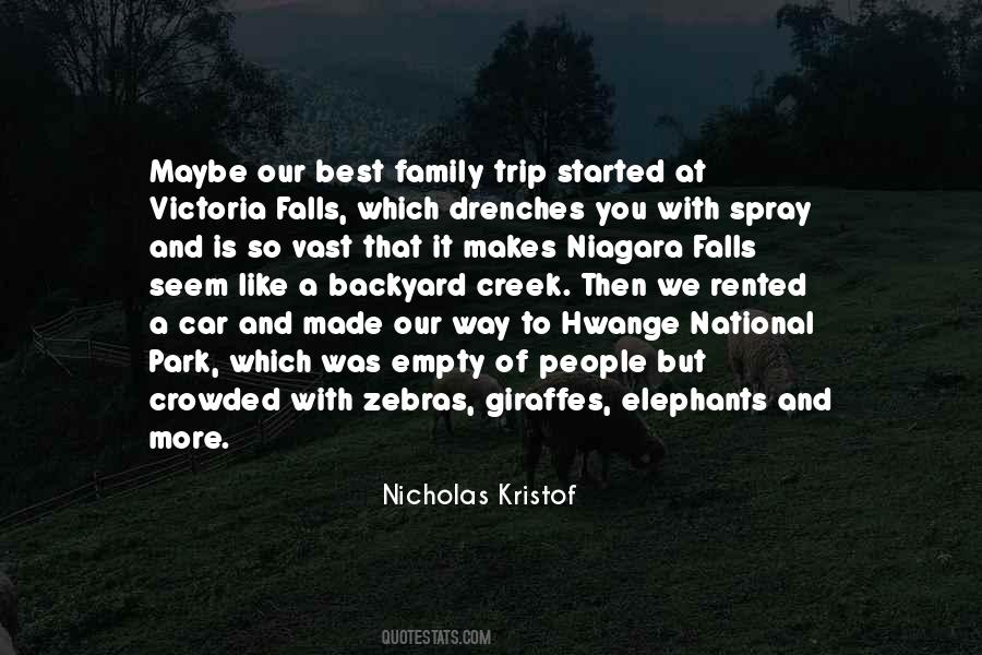 Best Family Trip Quotes #1099371